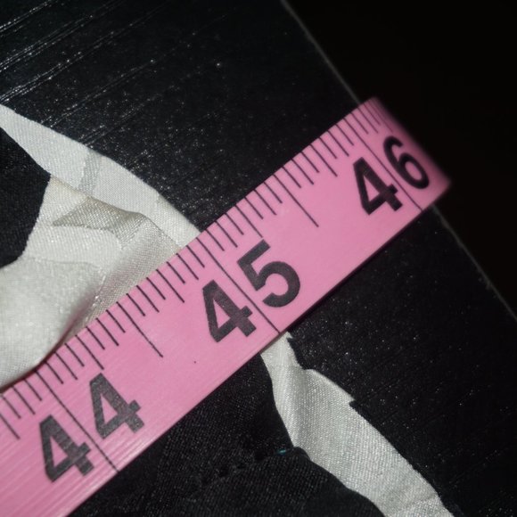 Vintage 80s Silk Floral Polka Dot Dress 8 - Picture 11 of 13